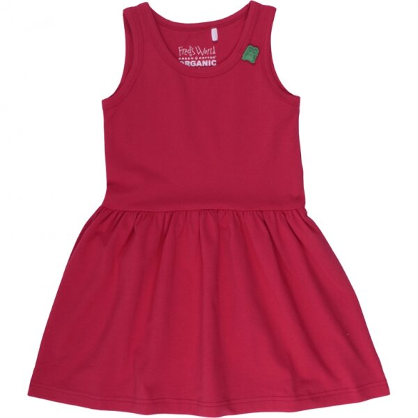 Alfa Kleid ärmellos red
