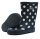 Gummistiefel marine mit Punkten