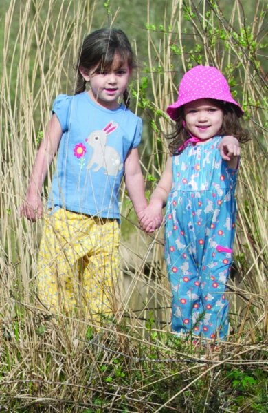 Sommerhose Blümchen