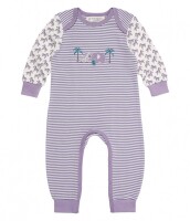 Wayan Overall m. Umschlagbund Zebra mauve