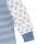 Wayan Overall m. Umschlagbund Zebra blau