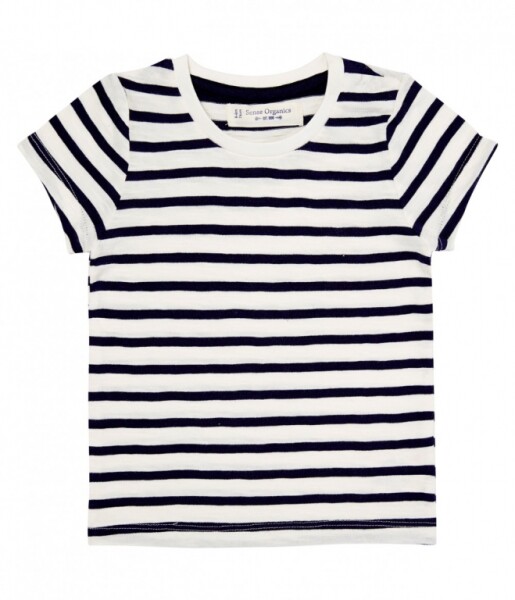 Liko T-Shirt Streifen navy