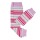 Baby-Stulpen BW weiss-rosa-pink