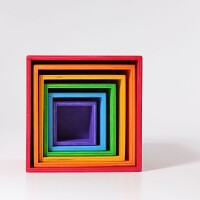 Gro&szlig;er Kistensatz Regenbogen
