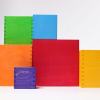 Gro&szlig;er Kistensatz Regenbogen