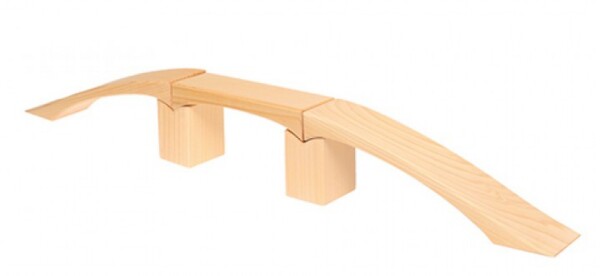 Brücke 5 Teile natur