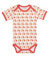 Yvon Body kurzarm Flamingo