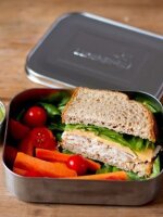 LunchBots Uno Edelstahl natur