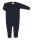 Basic Overall mit Umschlagbund Wolle marine