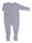 Basic Overall mit Umschlagbund Wolle grau