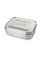 LunchBots Trio Edelstahl natur