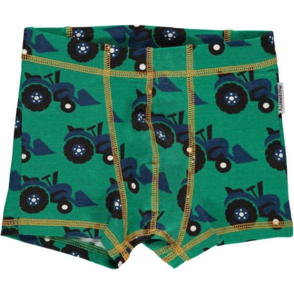 Boxershorts Traktor grün