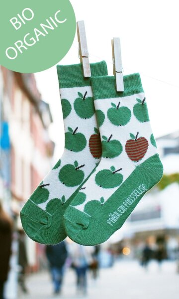 Apfel Damensocken Bio