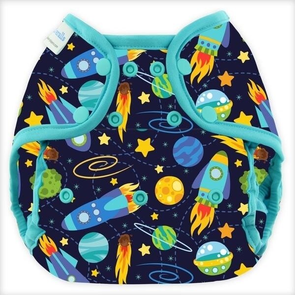 Blueberry Capri Überhose Space