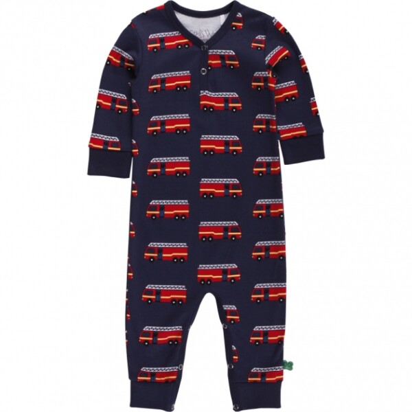 Overall o. Fuß Feuerwehr navy