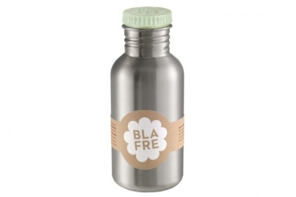 Blafre Edelstahl Trinkflasche 500ml light green