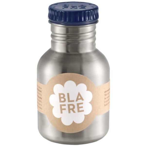 Blafre Edelstahl Trinkflasche 300ml navy