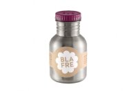 Blafre Edelstahl Trinkflasche 300ml plum red