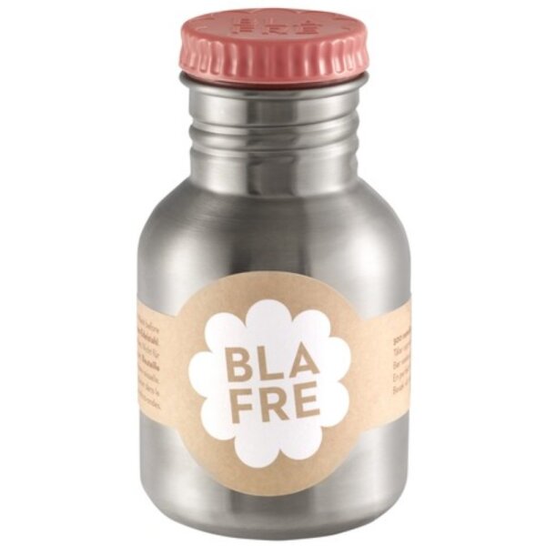 Blafre Edelstahl Trinkflasche 300ml pink