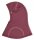 Windstopper Schalmütze Wolle pflaume