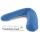 Original Theraline Stillkissen Mikroperlen Bio Jersey grau/mittelblau