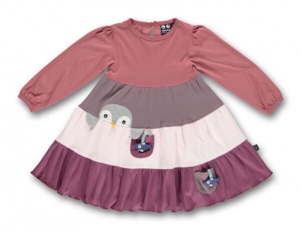 UBANG Kleid Pinguin faded rose