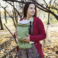 Storchenwiege BabyCarrier gr&uuml;n