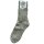 Socken Wolle Grobstrick Norweger grau