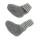 Sox Wollpuschen Wollfleece grau melange