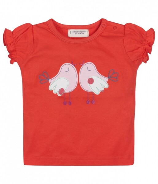 Tamara Kurzarmshirt red Birdies