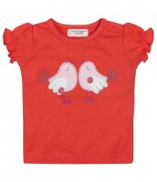 Tamara Kurzarmshirt red Birdies