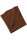 Baby-Decke mit Muschelkante zimt-melange 80 x 100