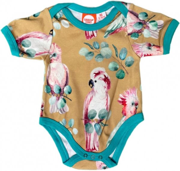 Body kurzarm Papageien