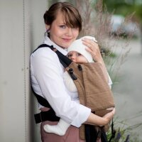 Storchenwiege BabyCarrier caf&eacute;