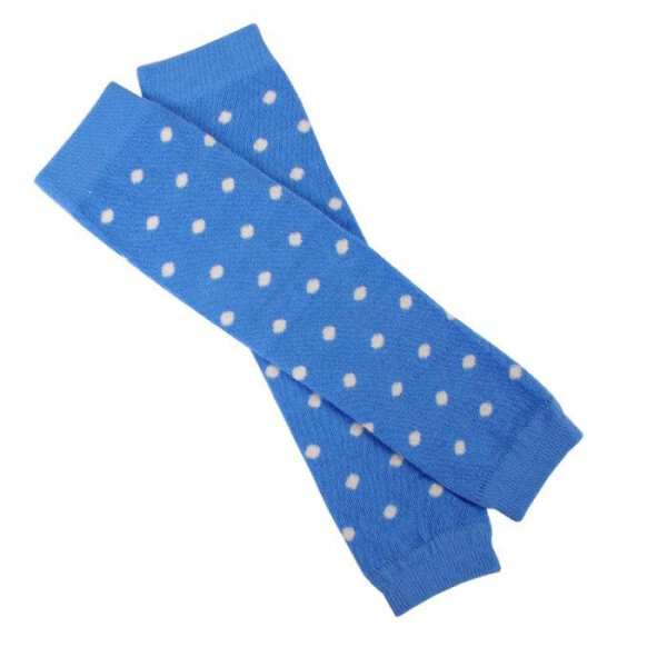 Popolini Babystulpen Punkte hellblau