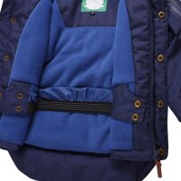 Winterjacke Sternen navy