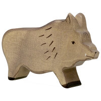 Holztiger Wildschwein Eber