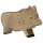 Holztiger Wildschwein Eber
