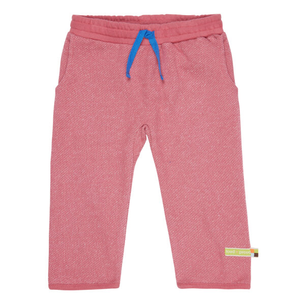 Hose Strick melange mauve