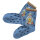 Socken Monster blau