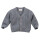 Baby-Strickjacke grob blaugrau