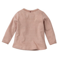 Langarmshirt H&auml;schen ros&eacute;