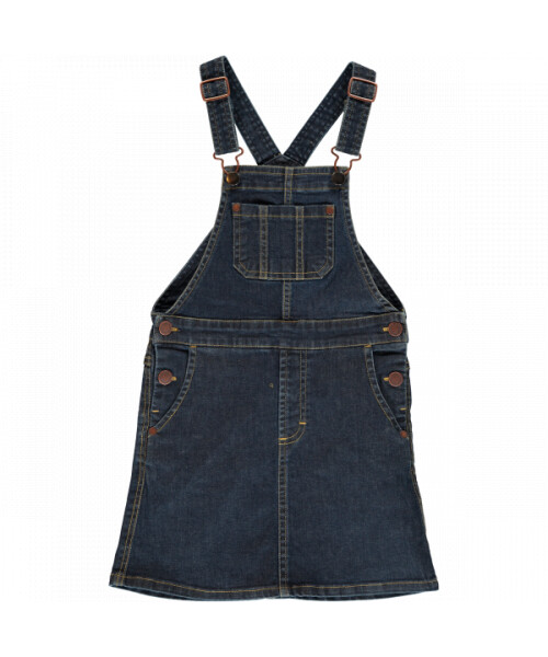 Jeans-Latzkleid Denim