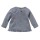 Langarmshirt Rüsche blau
