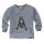 Langarmshirt Monster blaugrau