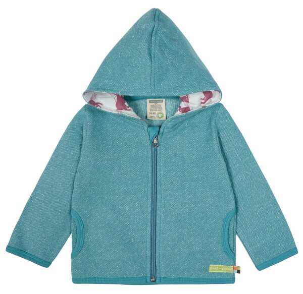 Kapuzenjacke Strick