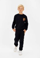 Pullover Tiger gestickt black