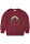 Pullover Regenbogen maroon