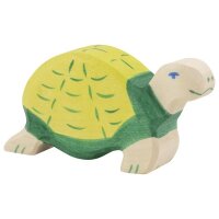 Holztiger Schildkröte hellgrün