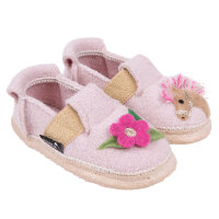 Hausschuhe Little Horse beige mel&eacute;